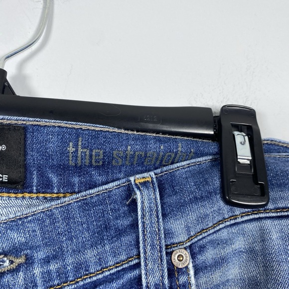 7 For All Mankind The Straight Men's Size 34 Denim Jeans 36x33 Luxe Performance - Picture 6 of 8